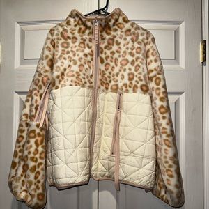 Ugg Marlene Faux Fur Fleece Jacket Pink
